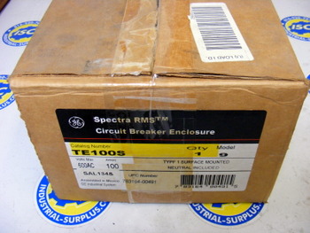 <b>General Electric - </b>TE100S Circuit Breaker Enclosure Model